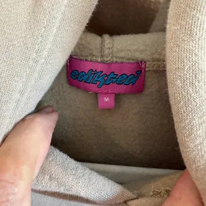 Edikted Sasha Bow Detail Hoodie & Sweatpants Set Beige Pink S thumbnail 5