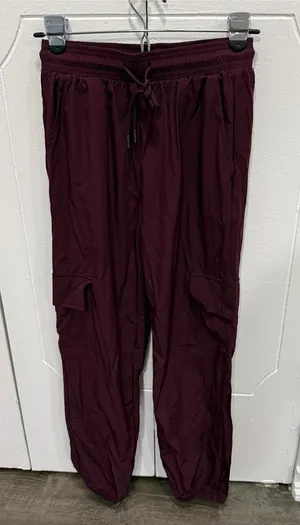 NWT Halara Red Cargo Pants thumbnail 1