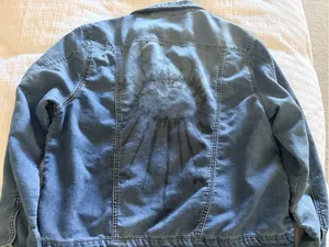 Buffalo David Bitton Light Blue Denim Jacket with Yellow, Orange & Pink Accents thumbnail 6