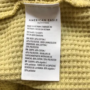 American Eagle Waffle Knit Hooded Shacket  thumbnail 4