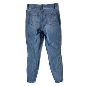 Spanx Jean-ish Ankle Leggings Wmns Large High Rise Skinny Denim Medium Wash Blue thumbnail 2