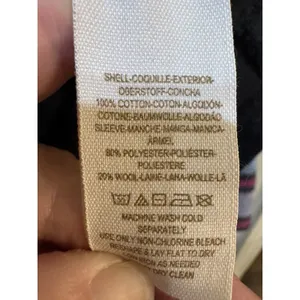 Free People Jacket Baja Black Stripe Sleeve Tweed We The Free Size Small Women thumbnail 6