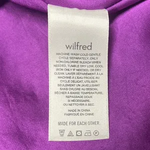 Aritzia Wilfred Bellow Satin Dress Size‎ 6 Cloudy Lilac GUC thumbnail 7
