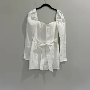 Nat &‎ Liv Regina Graduation White mini dress Size Medium Corset thumbnail 2