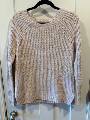 American Eagle Soft Pink Sweater  thumbnail 1