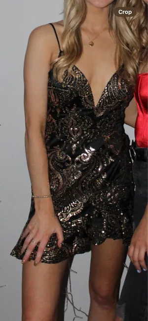 Selfie Leslie Black Dress thumbnail 2