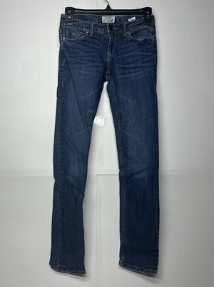 Aéropostale Women's Bayla Skinny Jeans 00 Regular Blue Mid Rise Stretch Denim thumbnail 1