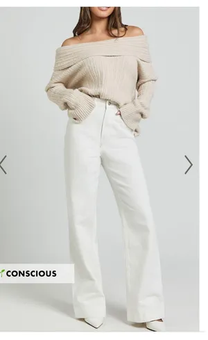 Showpo White Jeans thumbnail 2