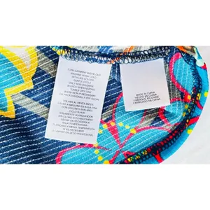 Rachel Roy Rikki Tropical Midnight Combo tiered camisole tank top blouse sz M thumbnail 13