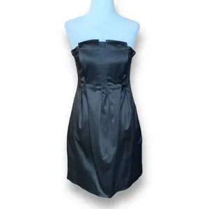 Gestuz Women's Dress Pleated‎ Corset Strapless Black Formal Mini Size 38 thumbnail 13