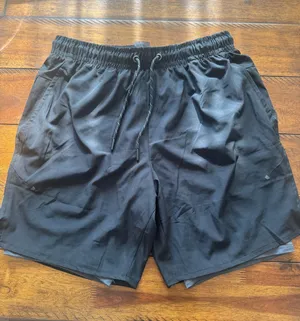 Men’s medium lined athletic shorts. Swim trunks 7” inseam thumbnail 1