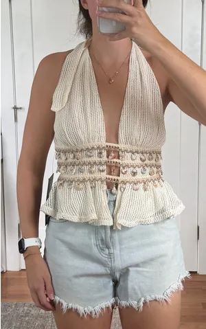 Lulus shell top thumbnail 1