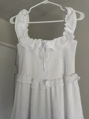 Mini White Dress thumbnail 2