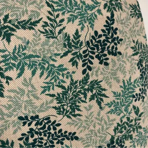 Handmade Shift Dress Leafy Pattern Print Sleeveless‎ Green Nature Midi Pockets thumbnail 8