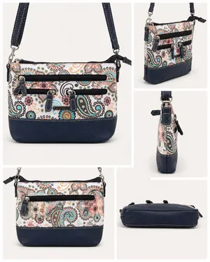 Stone & Co. Paisley Print Multi-Pocket Crossbody Bag thumbnail 2