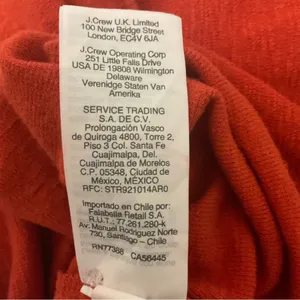 Madewell Orange Westville Tank M AN456 Casual Dopamine Boho Classic Preppy Twee thumbnail 8