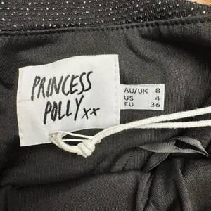 Princess Polly NWT Black & Silver Dress Size 4 Homecoming Dress‎ thumbnail 2
