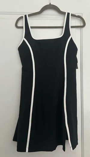 Abercrombie YPB SculptLUX Active Dress Square Neck thumbnail 1