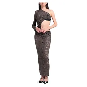 Bronx and Banco Mayan Dress in Brown M thumbnail 2