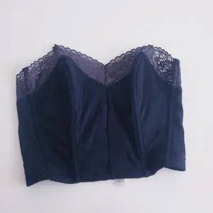 Free People Adore Me Corset Lace Cropped Top thumbnail 2