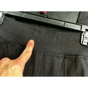 Lululemon stand grounded yoga pants black size 6 -32” in seam lulu long pants m thumbnail 9