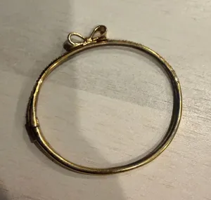 Kate Spade Bracelet Bangle Gold Bow thumbnail 1