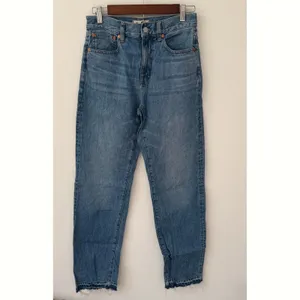 Madewell Women's The Rail Straight Jean‎ AC2 Reston Wash Rigid Size 25 thumbnail 4