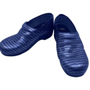 Dansko Black Silver Mulesslides Size Eu thumbnail 1