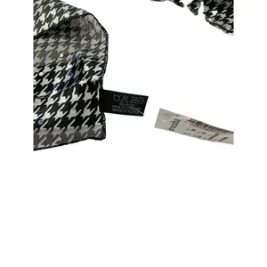 Dressbarn Women’s Shiny Black & White Scarf thumbnail 4