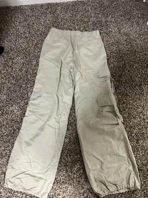ZARA Parachute Pants Cargo thumbnail 2
