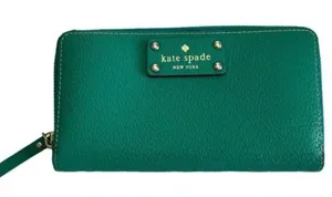 kate spade Large Green Wallet thumbnail 1