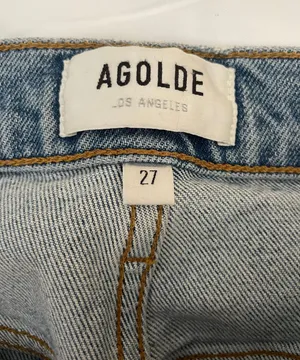 AGOLDE Riley High Rise Straight Crop thumbnail 5