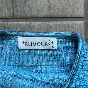 Blue Ruched Halter Cocktail Dress thumbnail 2