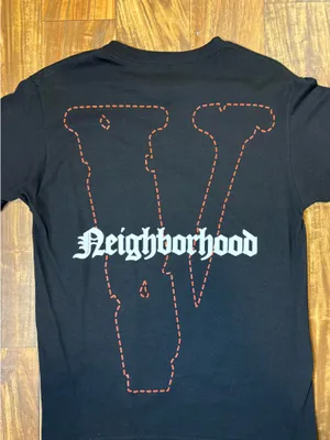 Vlone x Neighborhood Collab T-Shirt Size Small thumbnail 3