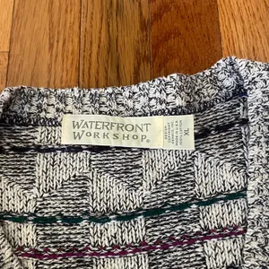 Vintage 90s Waterfront Workshop Knitted Grandpa Sweater thumbnail 3