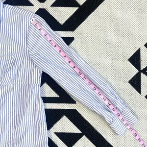 Maeve x Anthropologie Corset Button Down Striped Blouse Size 2 Petite thumbnail 9