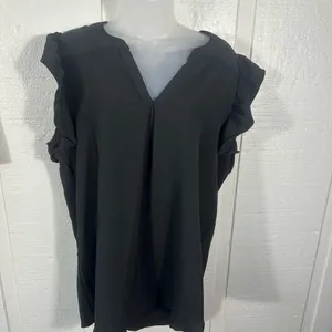 Geaux Styles Black Top Size Size Large EUC thumbnail 3