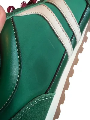 ShuShop Kelly Green Sarah Sneakers Tennis Shoes Athletic Lace-Up Size 6.5 NIB thumbnail 9