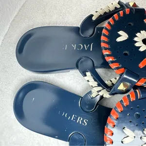 Jack Rogers Georgica Jelly Flip-Flop Thong Sandals thumbnail 6