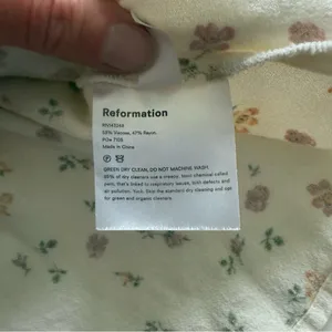 Reformation Floral Cami Tank XS thumbnail 7