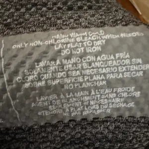 ONESONE Womens XL 1X‎ Plus Size Seamless Marled Grey Leggings Activewear thumbnail 4