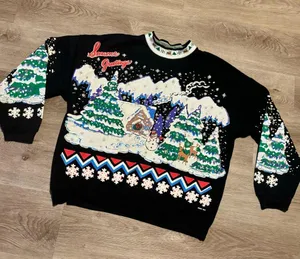 Vintage 90s 1991 Christmas holy grail Crewneck sweater thumbnail 5