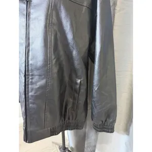 Sampeel Faux Leather Women’s Jacket‎ Medium Motorcycle Jacket Bomber Coat Winter thumbnail 5