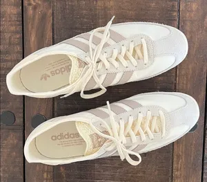 Adidas Women's SL 72 OG Sneaker Shoe Off White Pink Sz 8 thumbnail 1