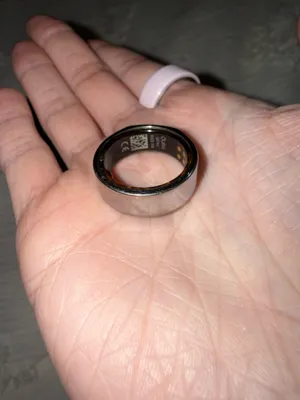 Oura Ring Gen 3 Heritage Silver Size 9 thumbnail 1