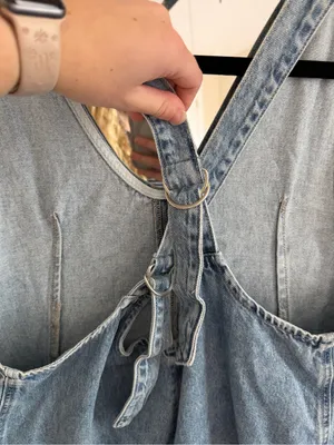 We The Free Free People High Roller Denim Jumpsuit thumbnail 7