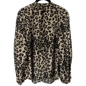 Boden Cheetah‎ Animal Print V-Neck Babydoll Blouse Career Capsule Chic Boho 6 thumbnail 5