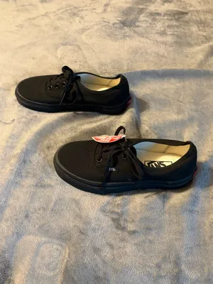 Unisex Vans Black Low-Top Canvas Sneakers Women’s Size 6 or Men’s Size 4.5 thumbnail 11