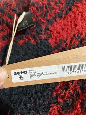 SKIMS Christmas Cozy Knit Hoodie S/M thumbnail 7