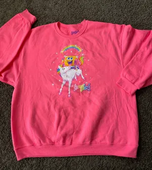 Nickelodeon Lisa Frank X  Crewneck Sweatshirt 2X thumbnail 1